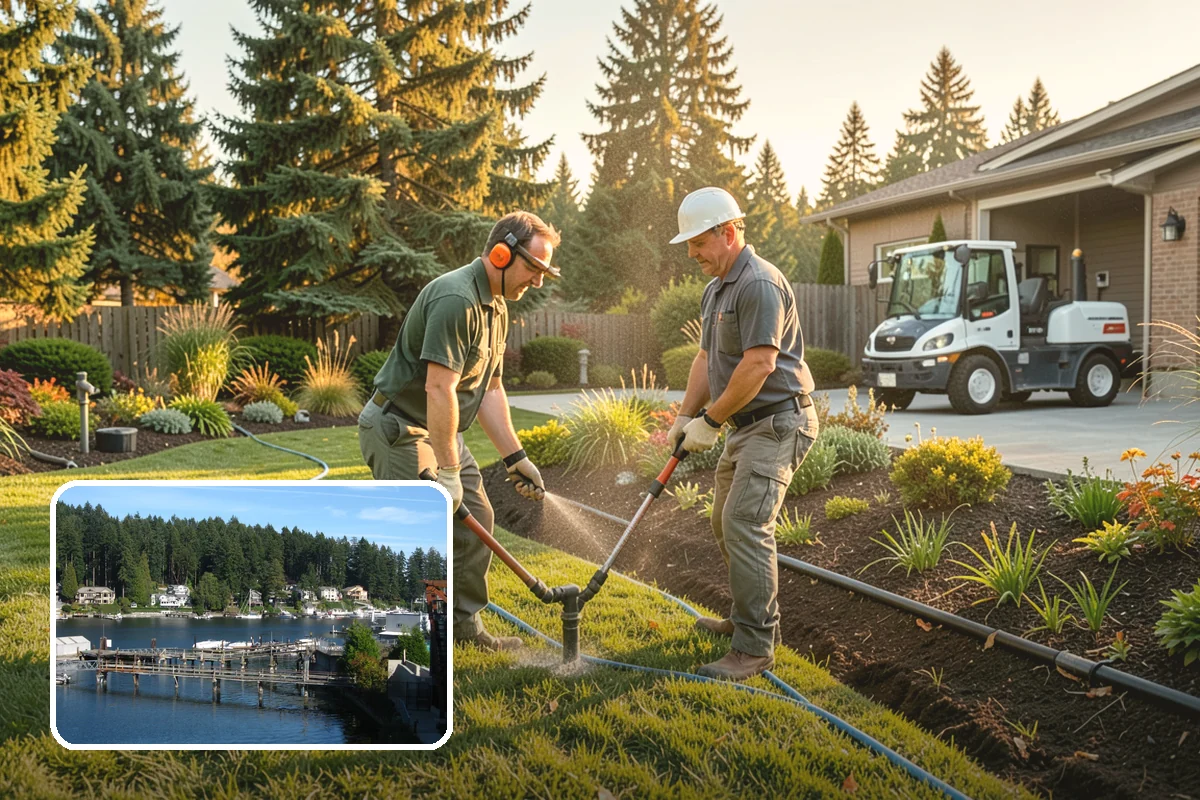 Playground Turf Installation in Gig Harbor, Pierce County, WA - Soft, cushioned surface for falls