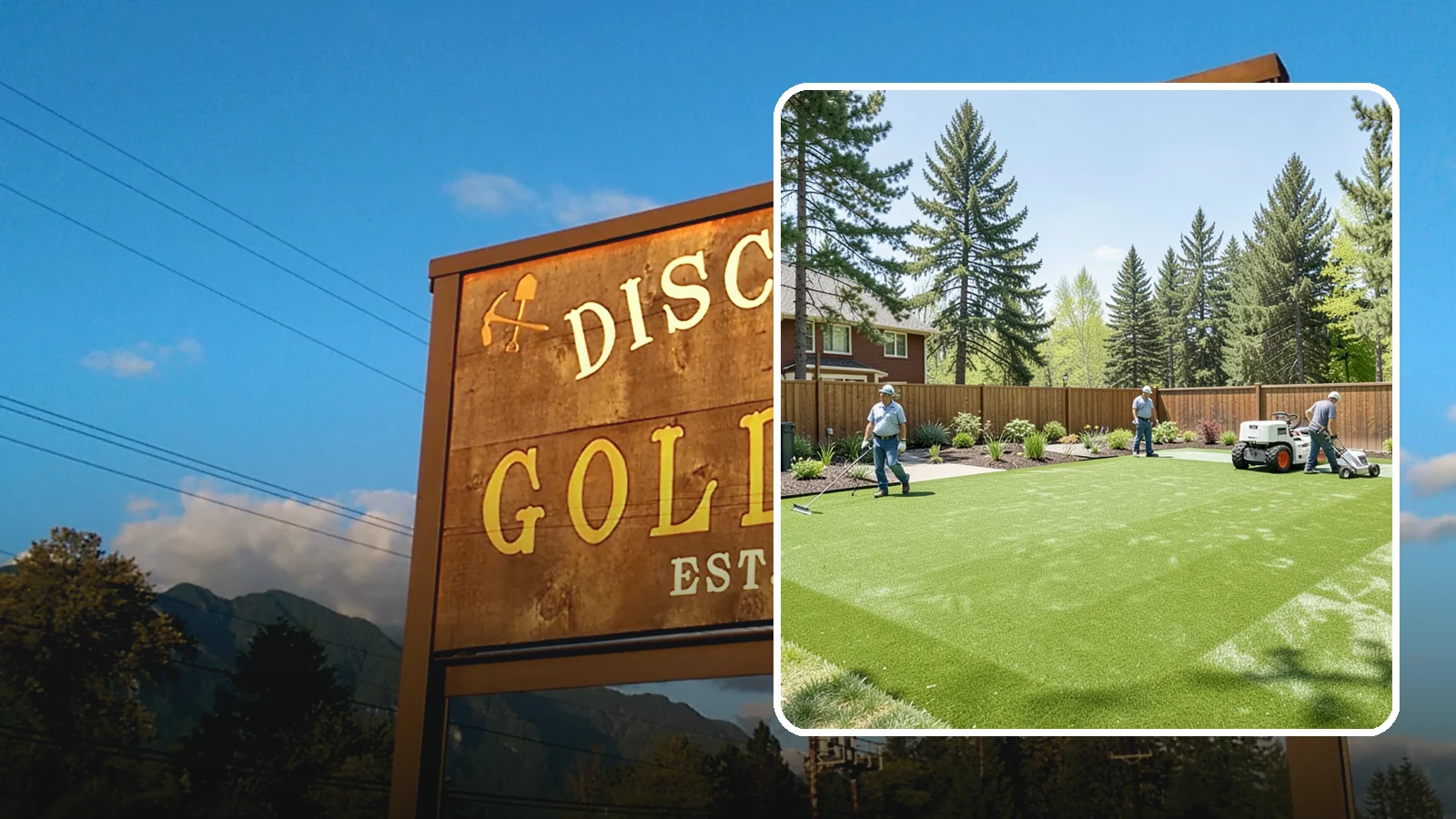 Playground Turf Installation in Gold Bar, Snohomish County, WA - Safe, cushioned playground turf with impact padding for a soft, clean, all-weather play surface.