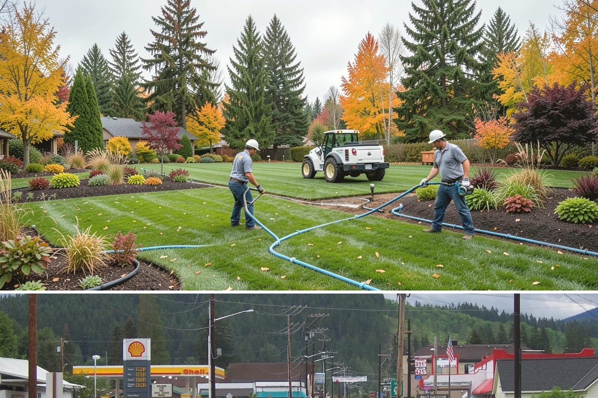 Playground Turf Installation in Granite Falls, Snohomish County, WA - Can be installed year-round.