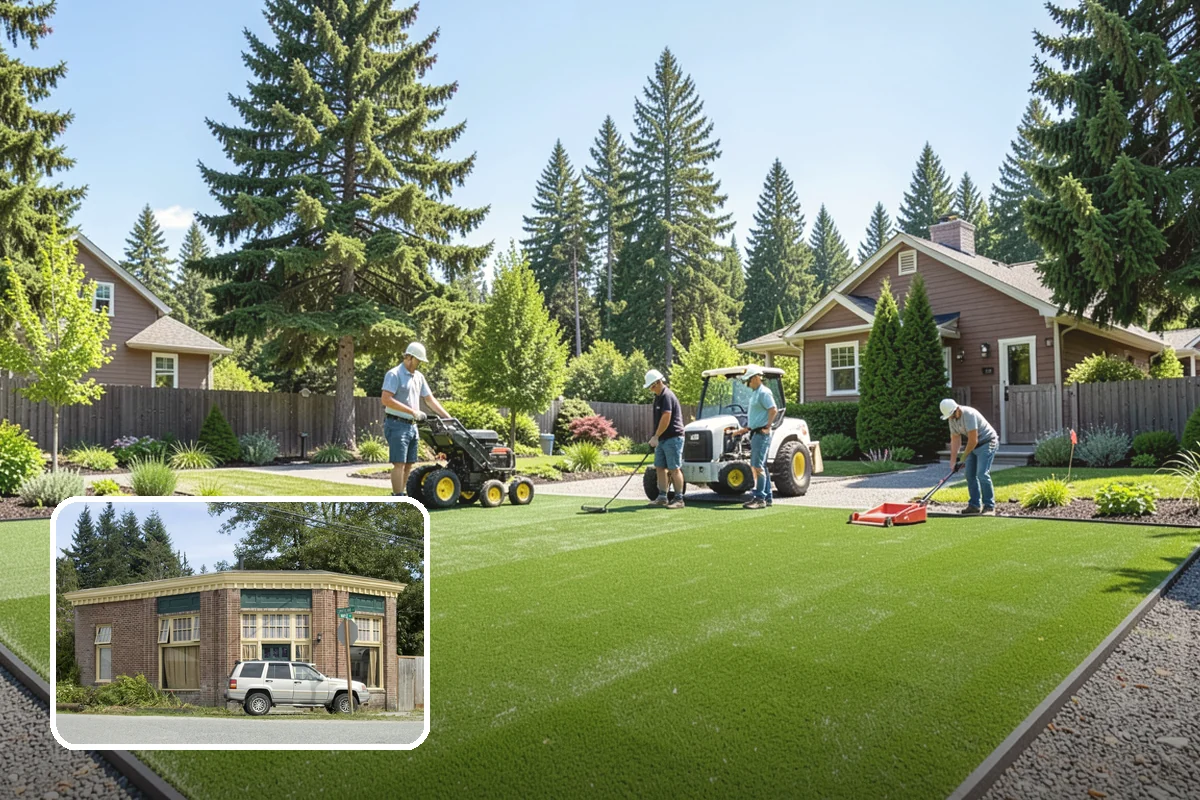 Playground Turf Installation in Hamilton, Skagit County, WA - Soft, cushioned surface for falls