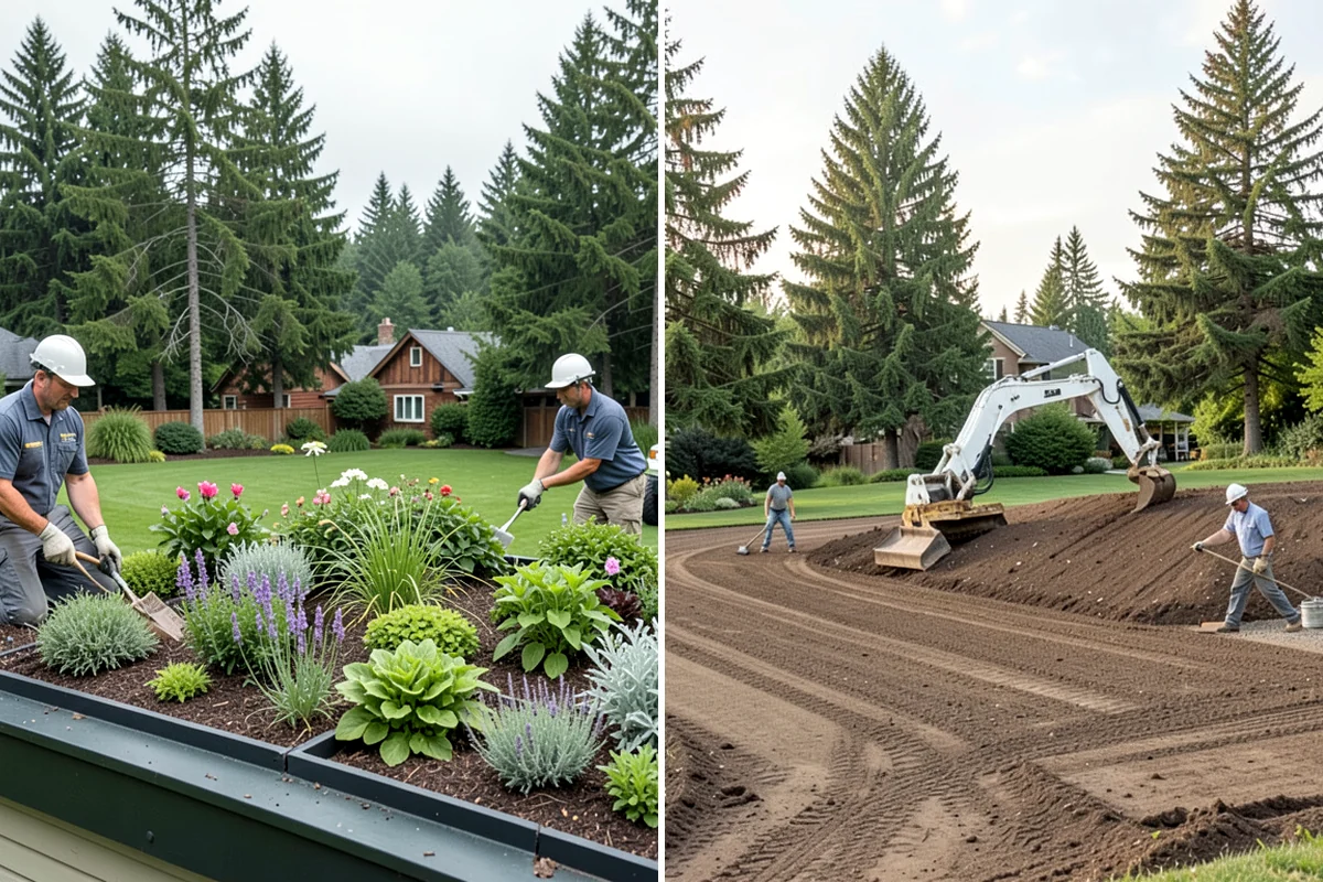 Playground Turf Installation in Kenmore, King County, WA - Excavate and prep the play area