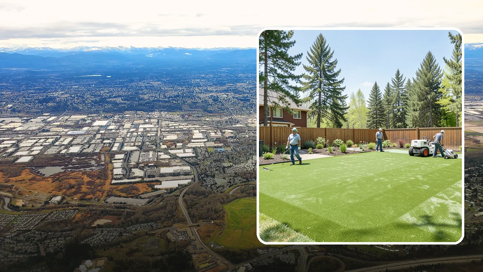 Playground Turf Installation in Kent, King County, WA - Safe, cushioned playground turf with impact padding for a soft, clean, all-weather play surface.
