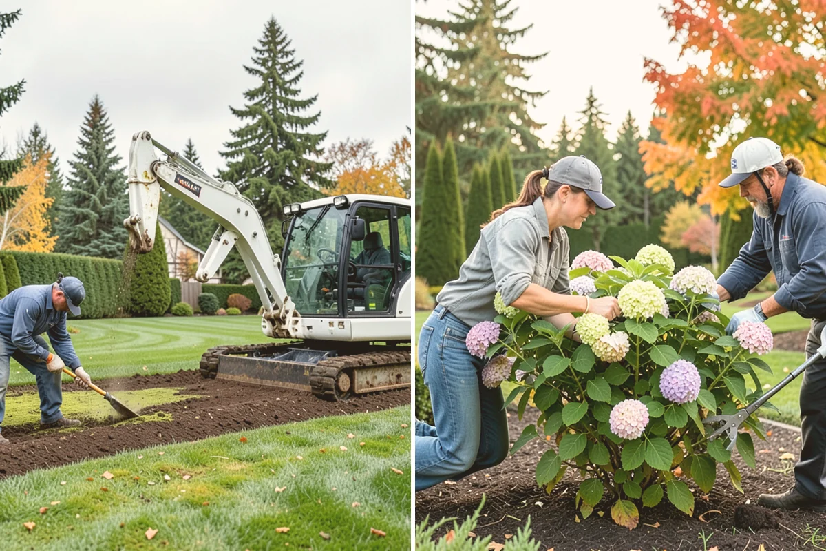 Playground Turf Installation in Mount Vernon, Skagit County, WA - Excavate and prep the play area