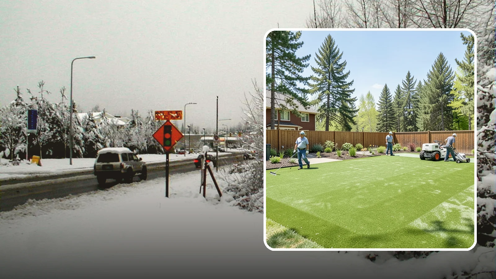 Playground Turf Installation in Newcastle, King County, WA - Safe, cushioned playground turf with impact padding for a soft, clean, all-weather play surface.