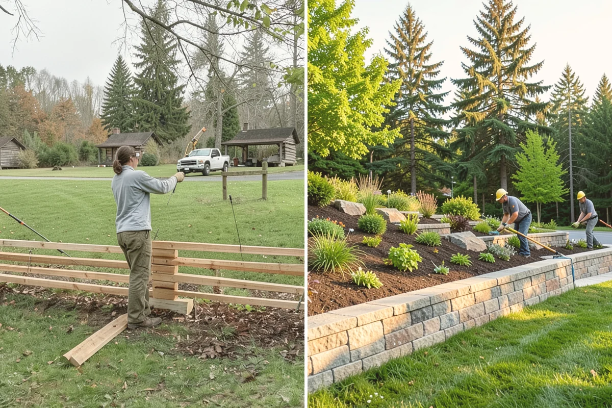Playground Turf Installation in Newcastle, King County, WA - Excavate and prep the play area