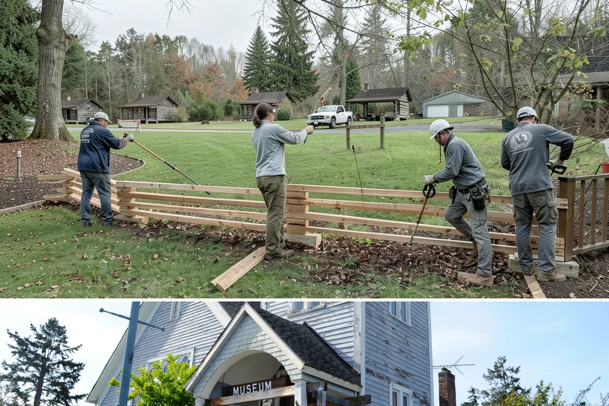 Playground Turf Installation in Steilacoom, Pierce County, WA - Can be installed year-round.