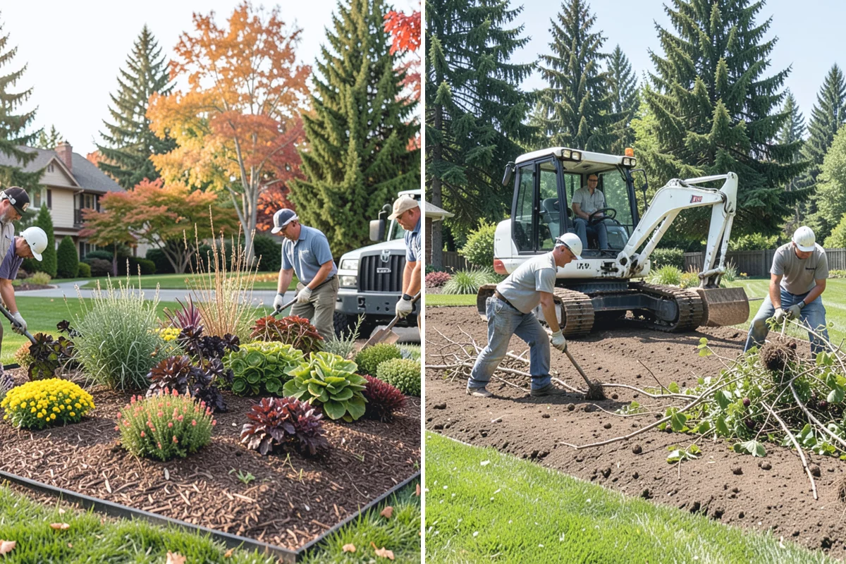 Playground Turf Installation in Woodinville, King County, WA - Excavate and prep the play area