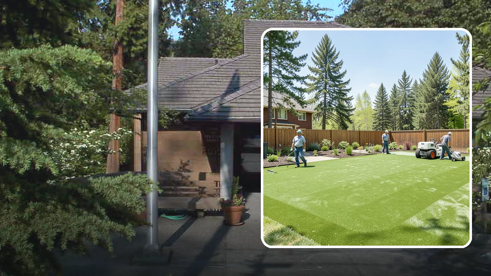 Playground Turf Installation in Yarrow Point, King County, WA - Safe, cushioned playground turf with impact padding for a soft, clean, all-weather play surface.