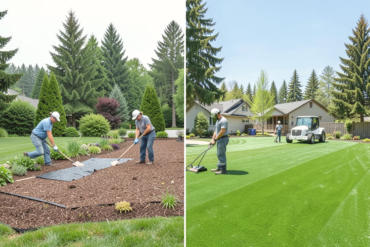 Playground Turf Installation in Yarrow Point, King County, WA - Excavate and prep the play area
