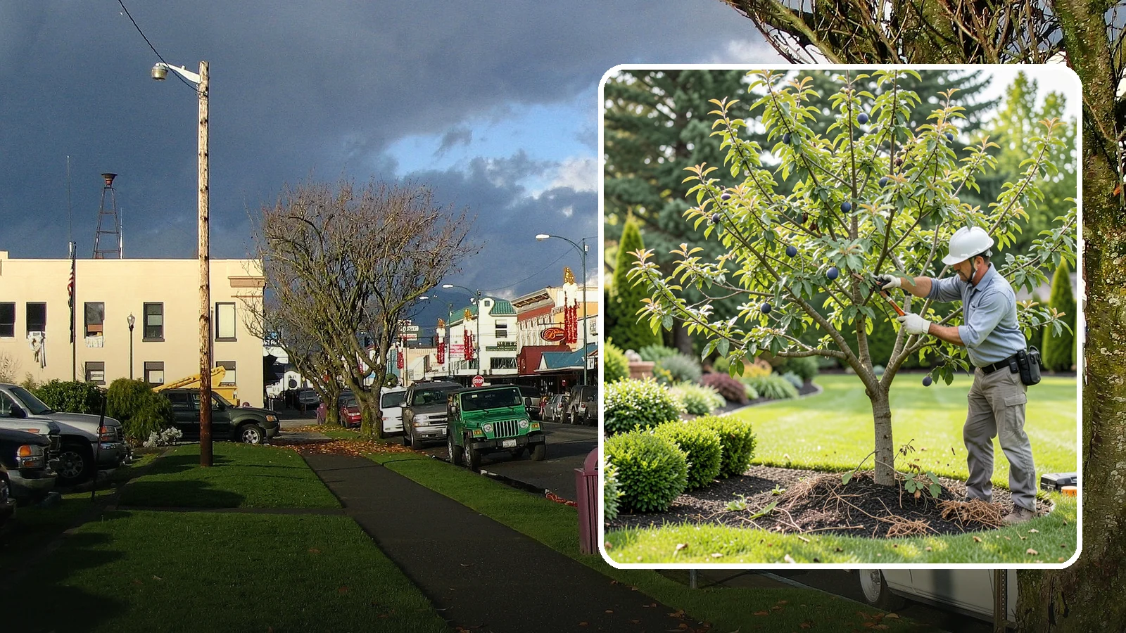 Plum Tree Pruning in Arlington, Snohomish County, WA - Careful, disease-conscious pruning for plum trees that supports health and fruit.