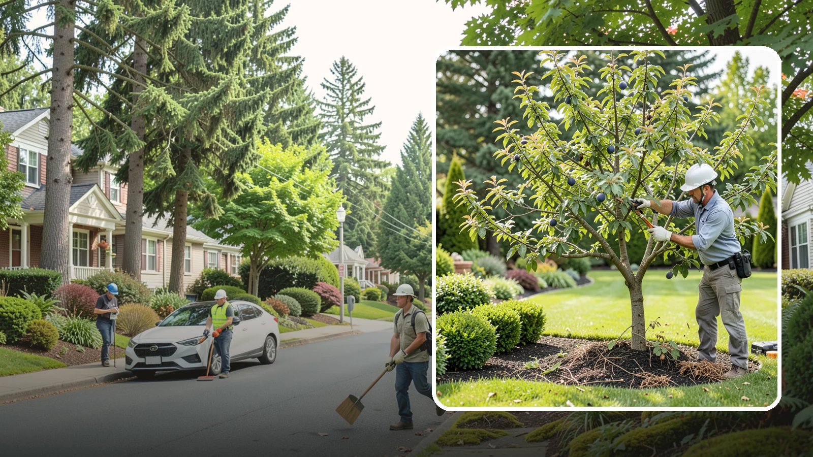 Plum Tree Pruning in Beaux Arts Village, King County, WA - Careful, disease-conscious pruning for plum trees that supports health and fruit.