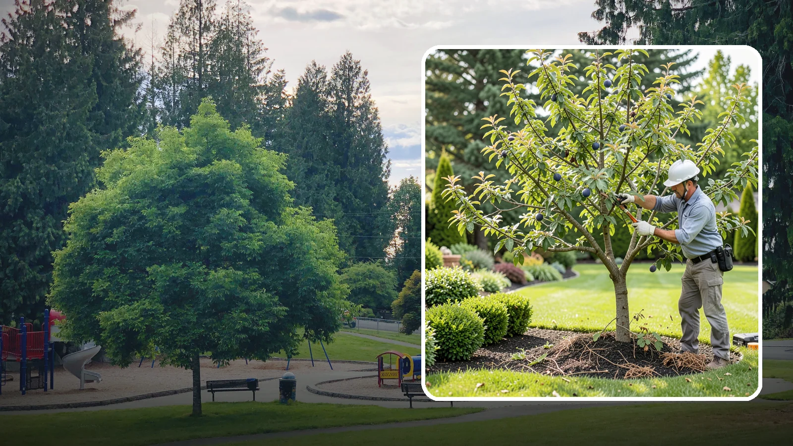 Plum Tree Pruning in Bonney Lake, Pierce County, WA - Careful, disease-conscious pruning for plum trees that supports health and fruit.