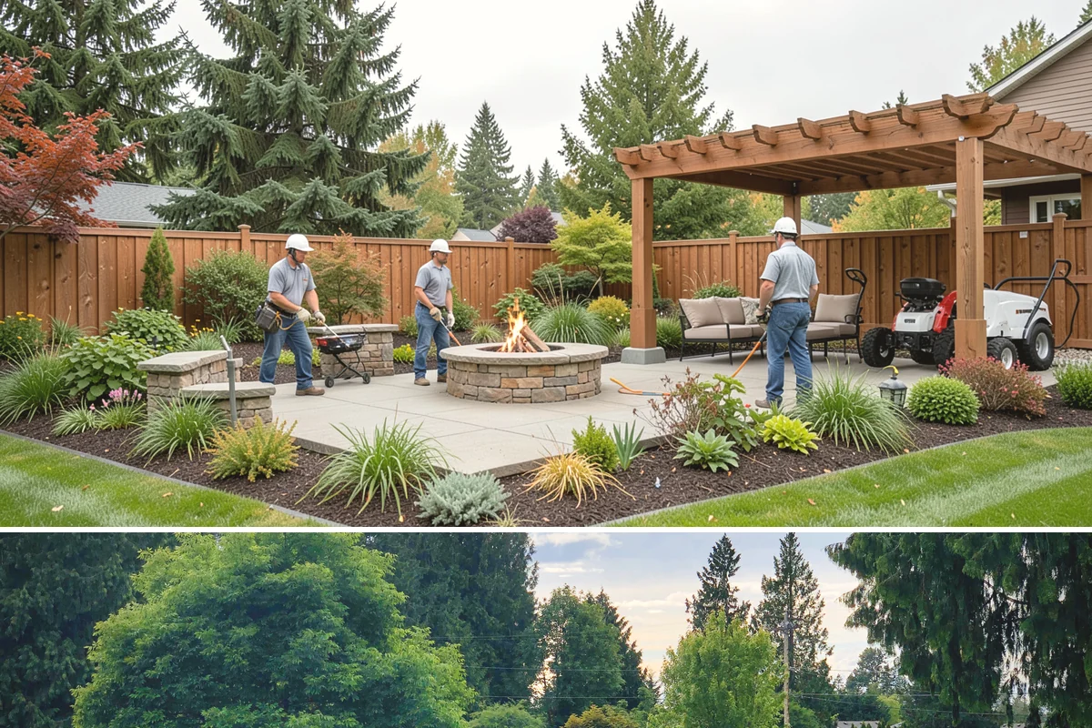 Plum Tree Pruning in Bonney Lake, Pierce County, WA - Best pruned in summer to reduce silver leaf and disease risk.