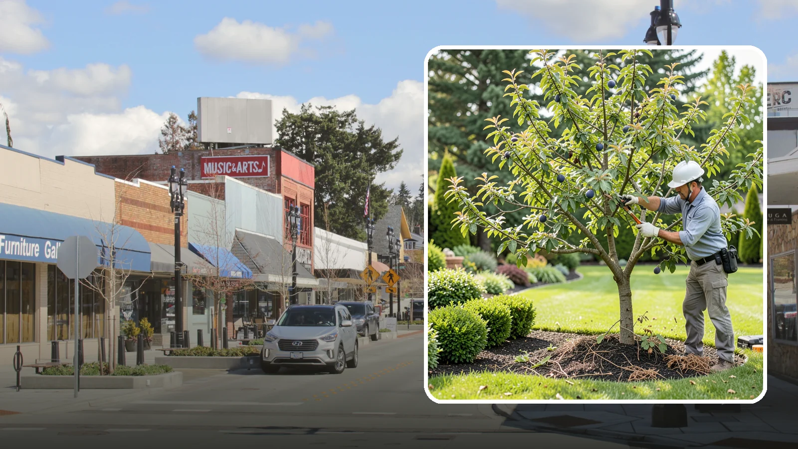 Plum Tree Pruning in Bothell, King County, WA - Careful, disease-conscious pruning for plum trees that supports health and fruit.