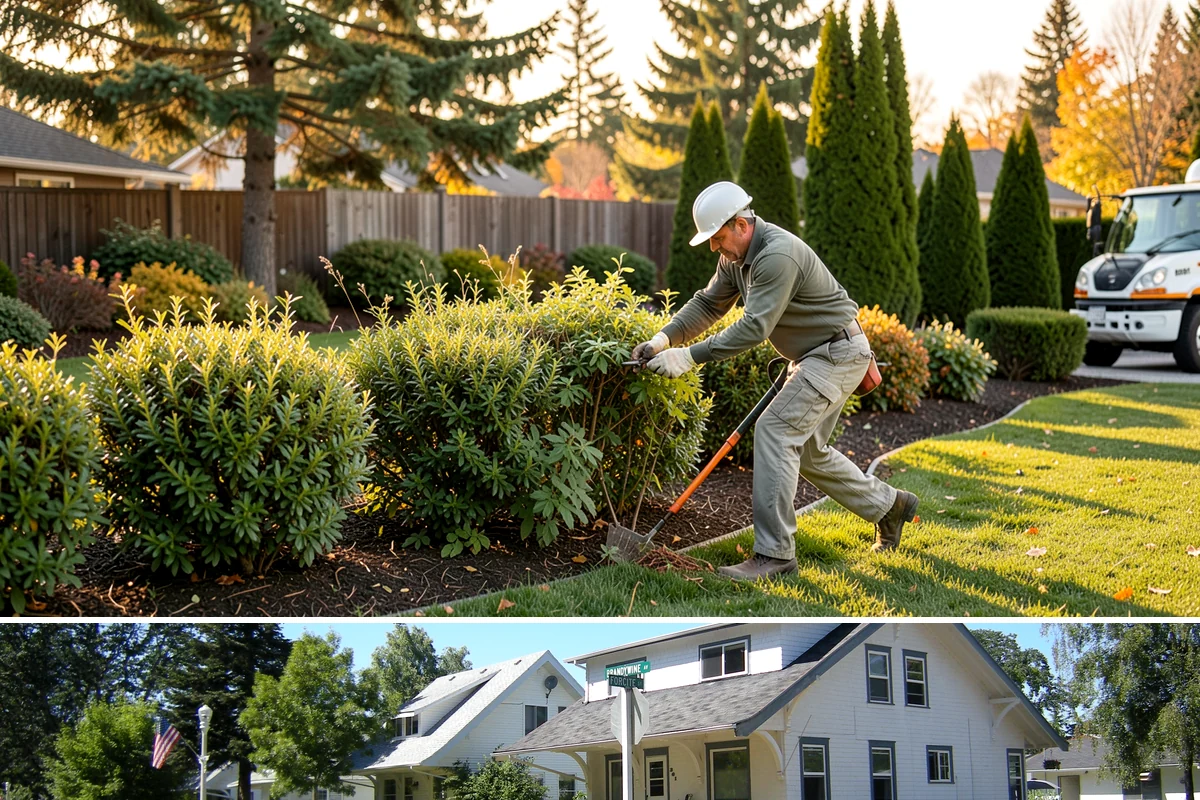 Plum Tree Pruning in DuPont, Pierce County, WA - Best pruned in summer to reduce silver leaf and disease risk.