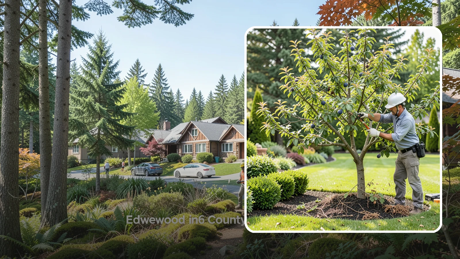 Plum Tree Pruning in Edgewood, Pierce County, WA - Careful, disease-conscious pruning for plum trees that supports health and fruit.