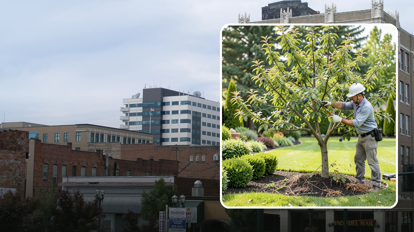 Plum Tree Pruning in Everett, Snohomish County, WA - Careful, disease-conscious pruning for plum trees that supports health and fruit.