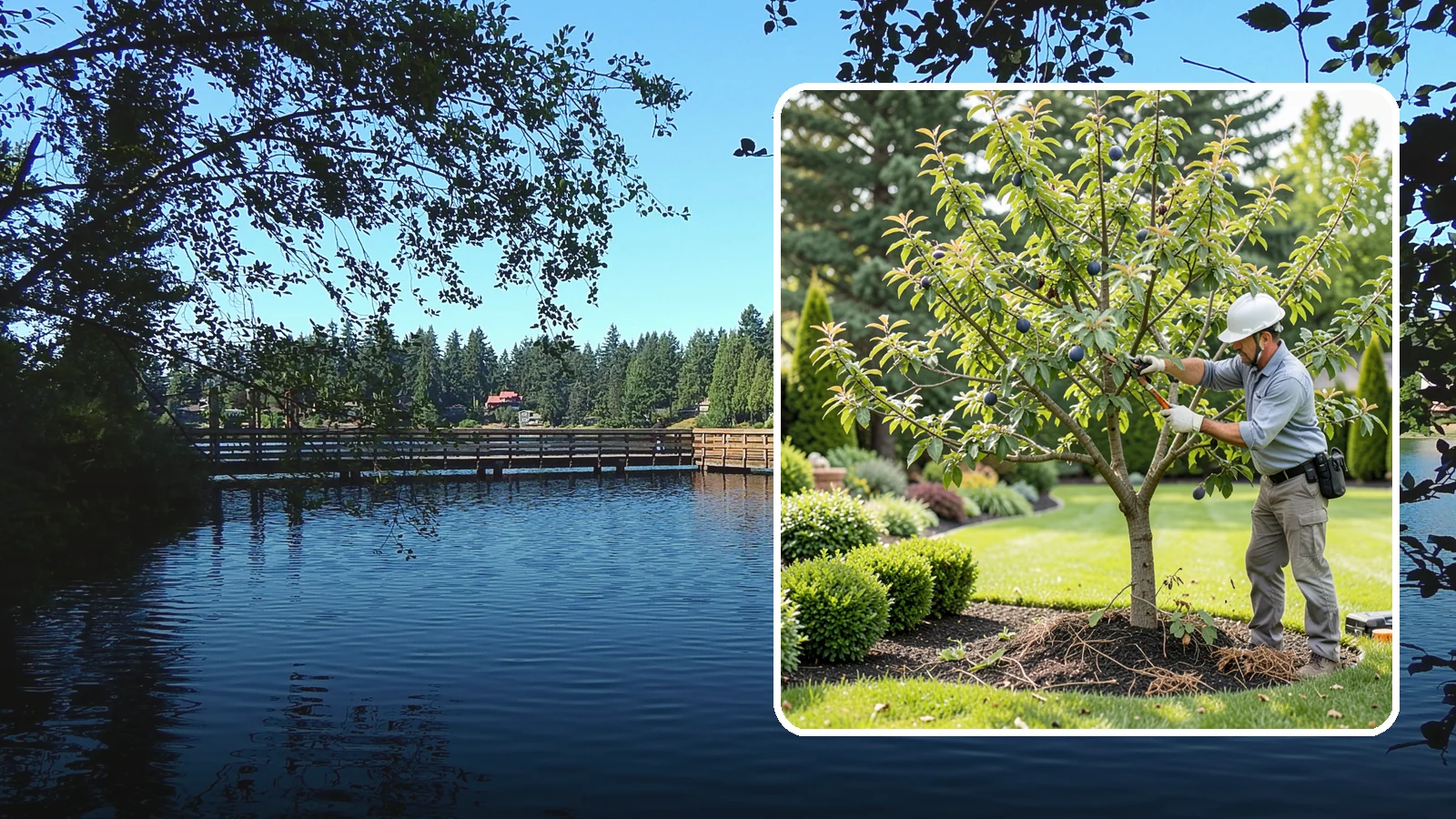 Plum Tree Pruning in Federal Way, King County, WA - Careful, disease-conscious pruning for plum trees that supports health and fruit.