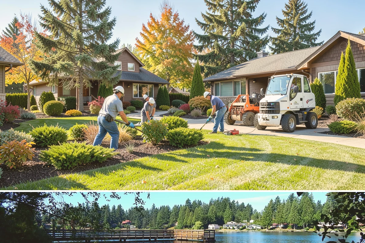 Plum Tree Pruning in Federal Way, King County, WA - Best pruned in summer to reduce silver leaf and disease risk.