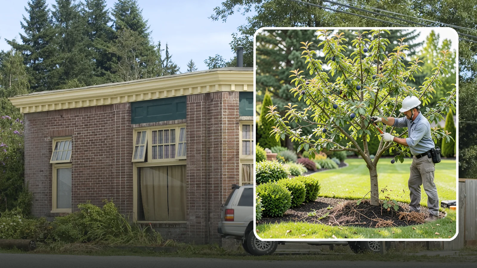 Plum Tree Pruning in Hamilton, Skagit County, WA - Careful, disease-conscious pruning for plum trees that supports health and fruit.