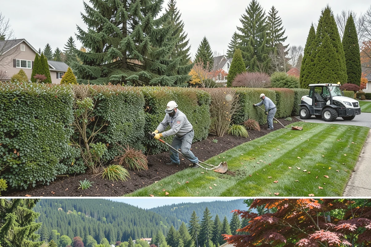 Plum Tree Pruning in Index, Snohomish County, WA - Best pruned in summer to reduce silver leaf and disease risk.