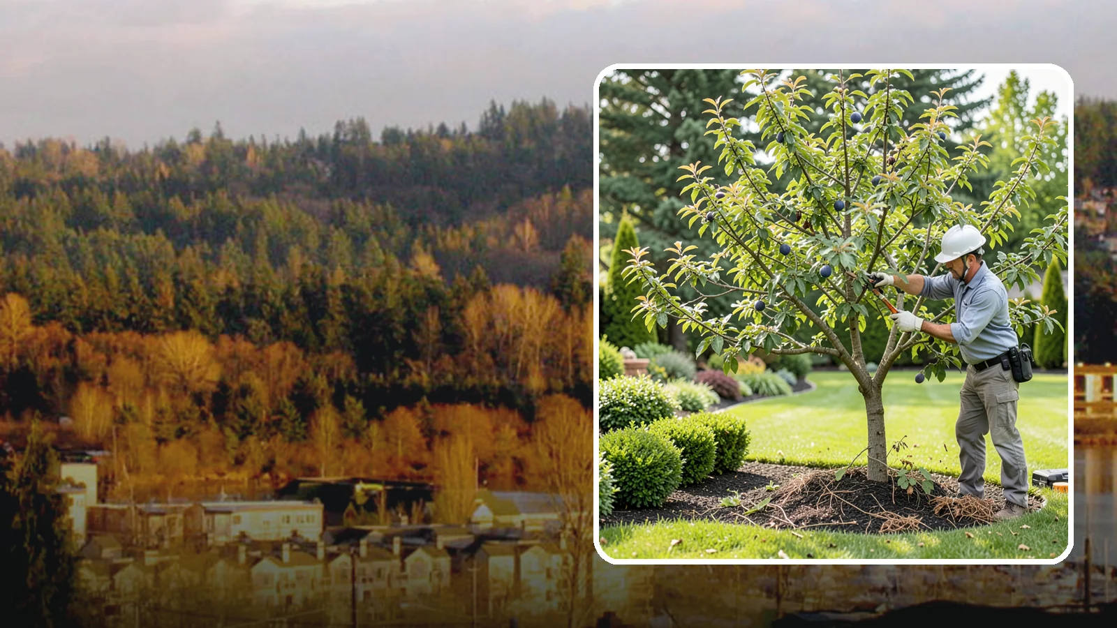 Plum Tree Pruning in Kenmore, King County, WA - Careful, disease-conscious pruning for plum trees that supports health and fruit.