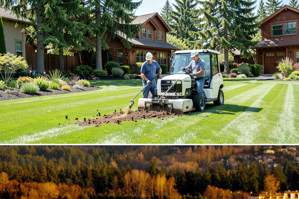 Plum Tree Pruning in Kenmore, King County, WA - Best pruned in summer to reduce silver leaf and disease risk.