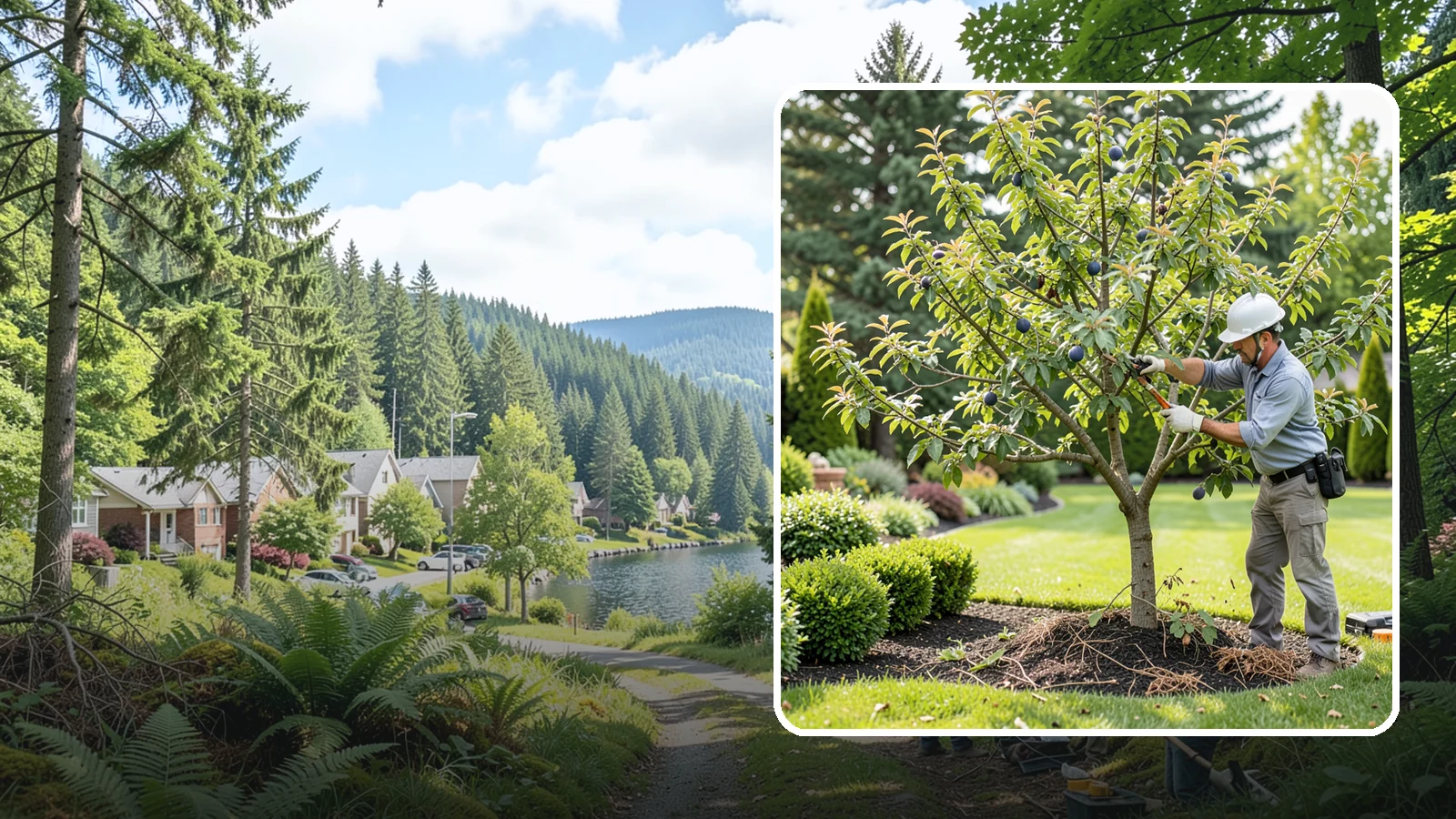 Plum Tree Pruning in Lake Forest Park, King County, WA - Careful, disease-conscious pruning for plum trees that supports health and fruit.