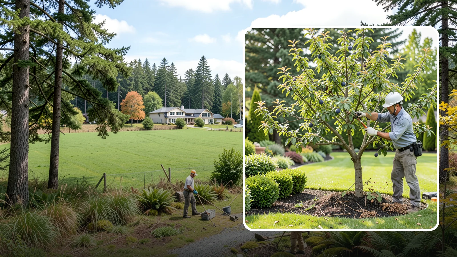 Plum Tree Pruning in Lyman, Skagit County, WA - Careful, disease-conscious pruning for plum trees that supports health and fruit.