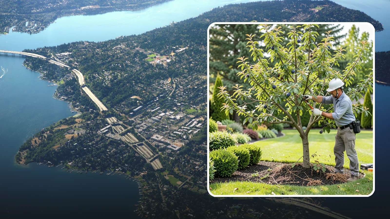 Plum Tree Pruning in Mercer Island, King County, WA - Careful, disease-conscious pruning for plum trees that supports health and fruit.