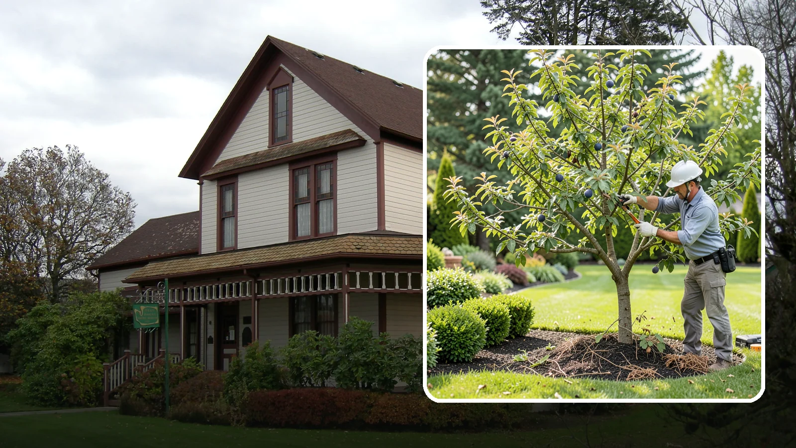 Plum Tree Pruning in Sumner, Pierce County, WA - Careful, disease-conscious pruning for plum trees that supports health and fruit.