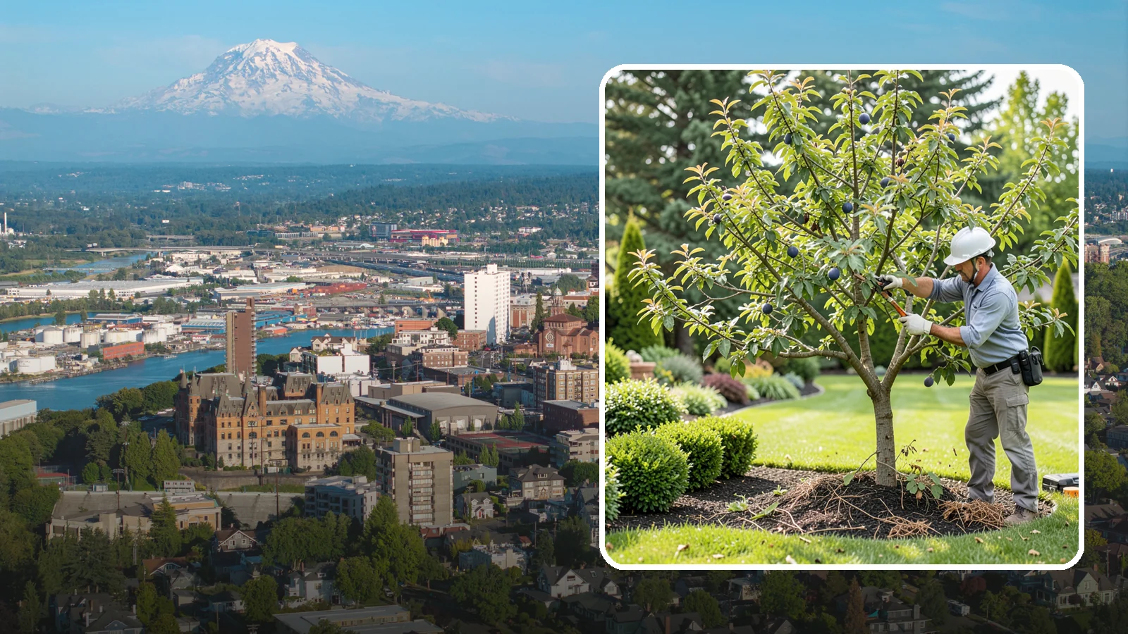 Plum Tree Pruning in Tacoma, Pierce County, WA - Careful, disease-conscious pruning for plum trees that supports health and fruit.