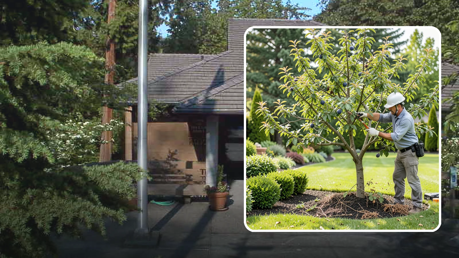 Plum Tree Pruning in Yarrow Point, King County, WA - Careful, disease-conscious pruning for plum trees that supports health and fruit.
