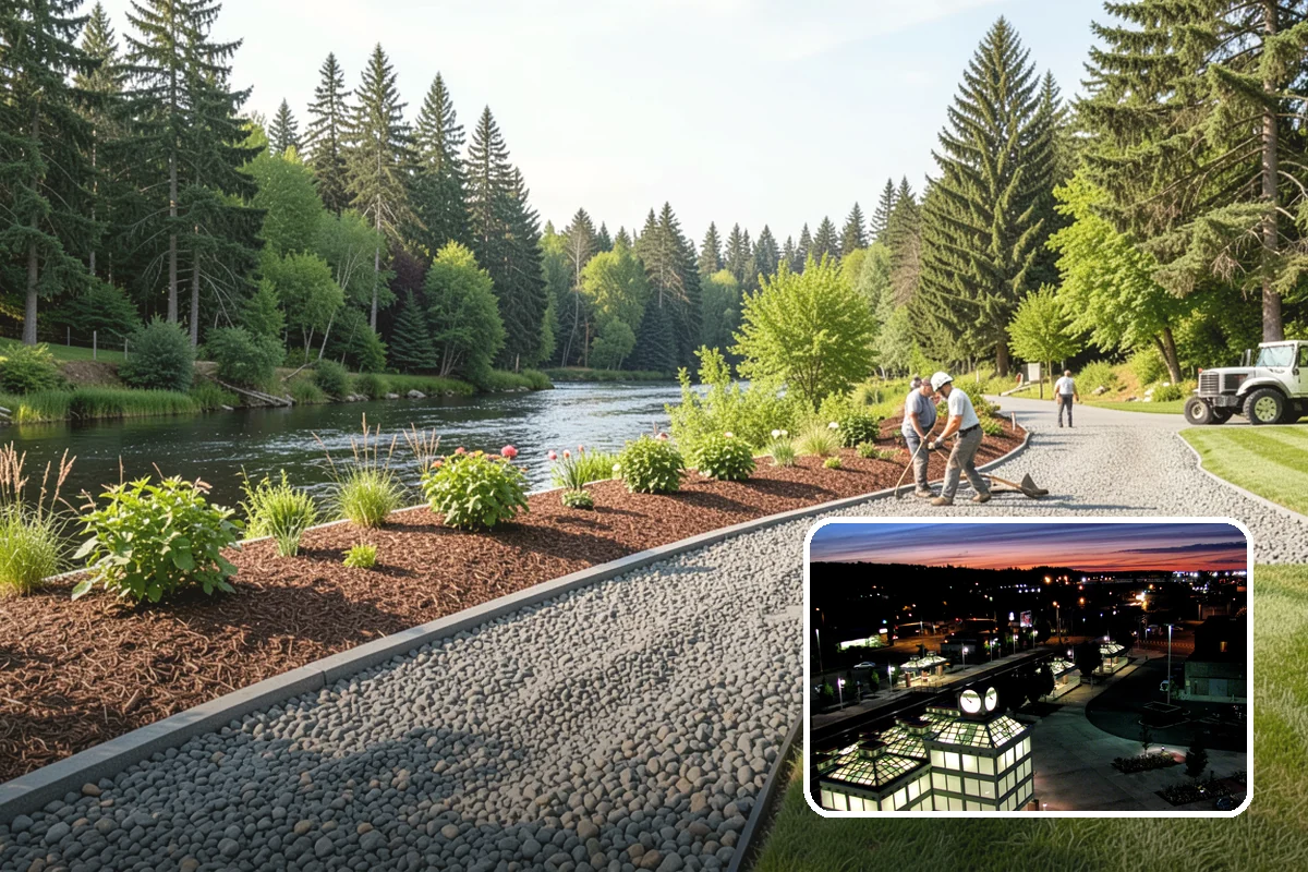 Pollinator Garden Installation in Auburn, King County, WA - Attracts bees, butterflies, and hummingbirds