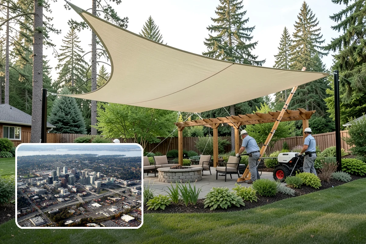 Pollinator Garden Installation in Bellevue, King County, WA - Attracts bees, butterflies, and hummingbirds