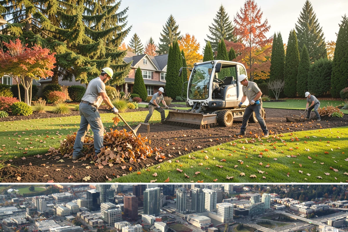 Pollinator Garden Installation in Bellevue, King County, WA - Best planted in spring or fall