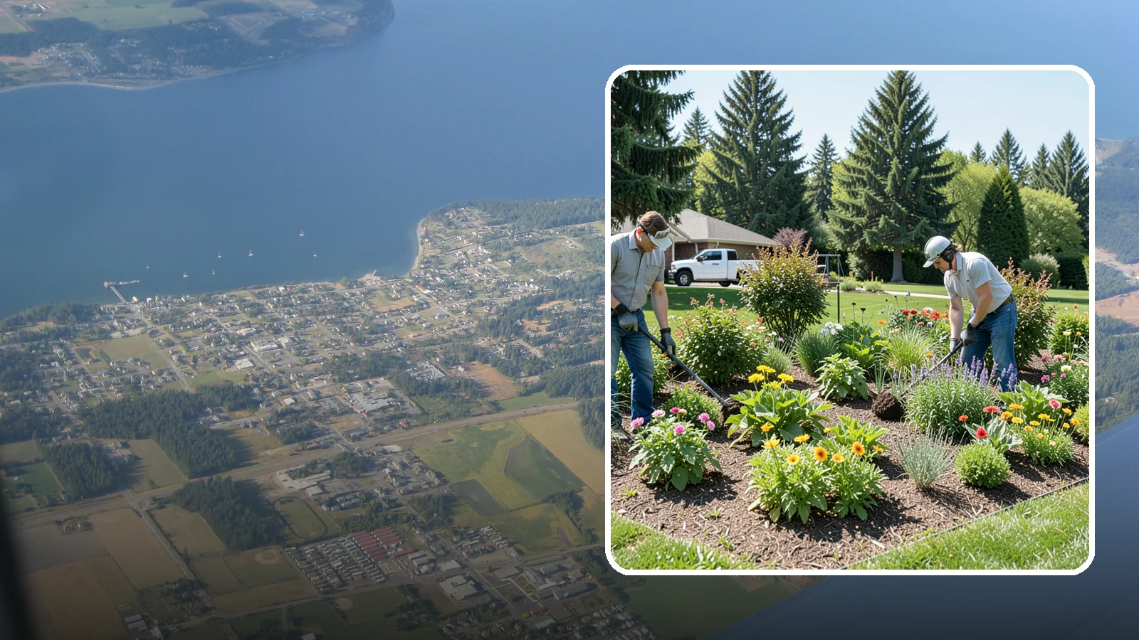 Pollinator Garden Installation in Coupeville, Island County, WA - Nectar-rich gardens designed to attract and support bees, butterflies, and hummingbirds.