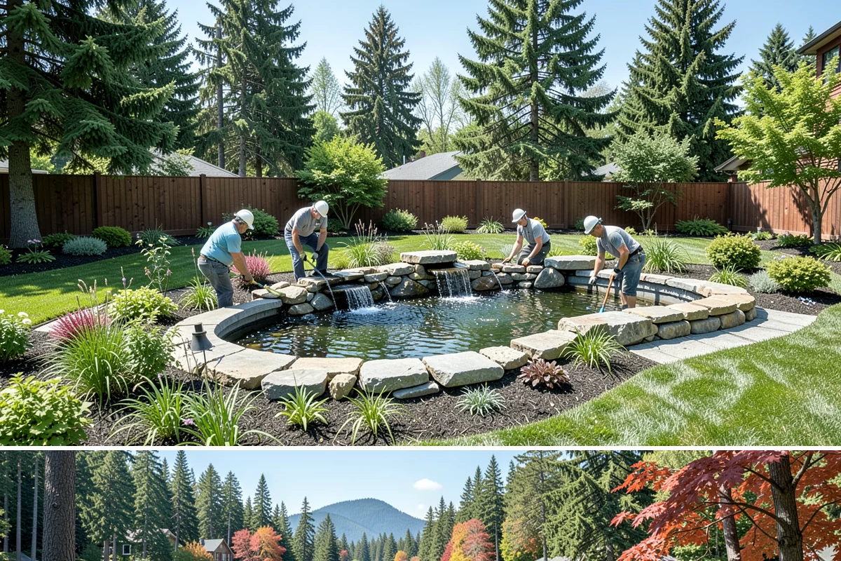 Pollinator Garden Installation in Covington, King County, WA - Best planted in spring or fall