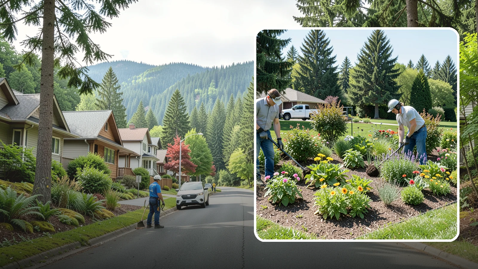 Pollinator Garden Installation in Darrington, Snohomish County, WA - Nectar-rich gardens designed to attract and support bees, butterflies, and hummingbirds.