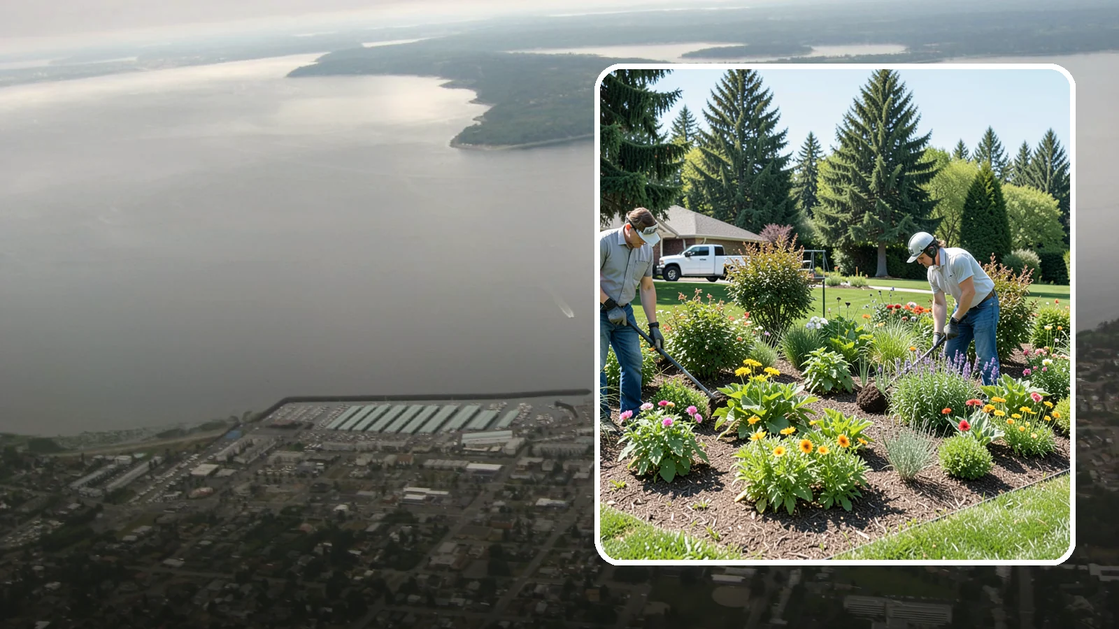 Pollinator Garden Installation in Des Moines, King County, WA - Nectar-rich gardens designed to attract and support bees, butterflies, and hummingbirds.