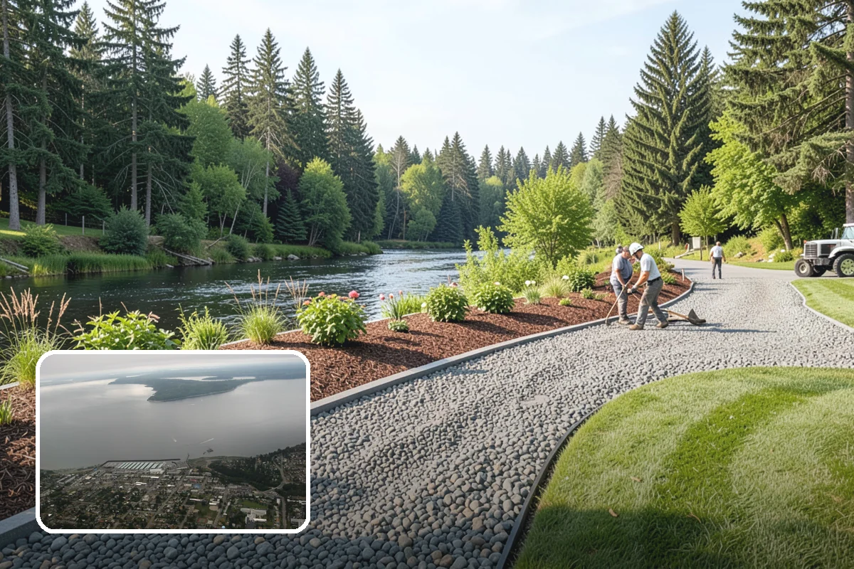 Pollinator Garden Installation in Des Moines, King County, WA - Attracts bees, butterflies, and hummingbirds