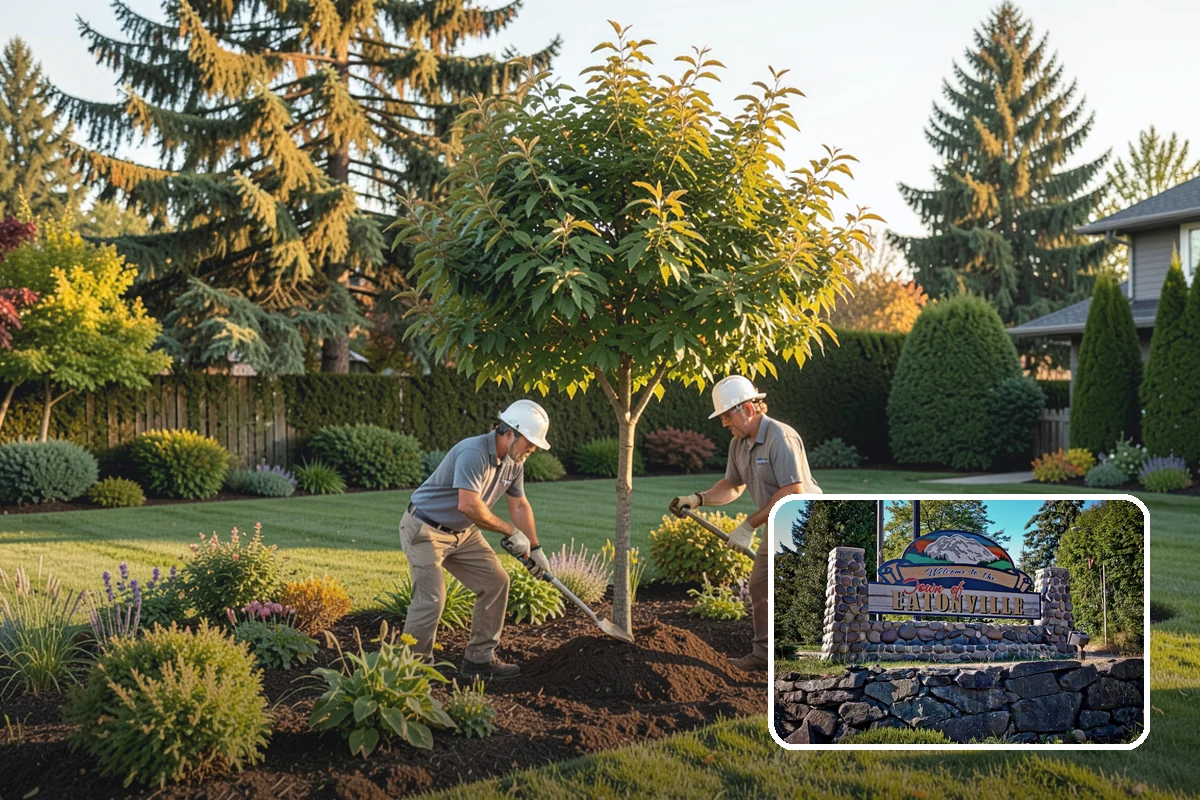 Pollinator Garden Installation in Eatonville, Pierce County, WA - Attracts bees, butterflies, and hummingbirds