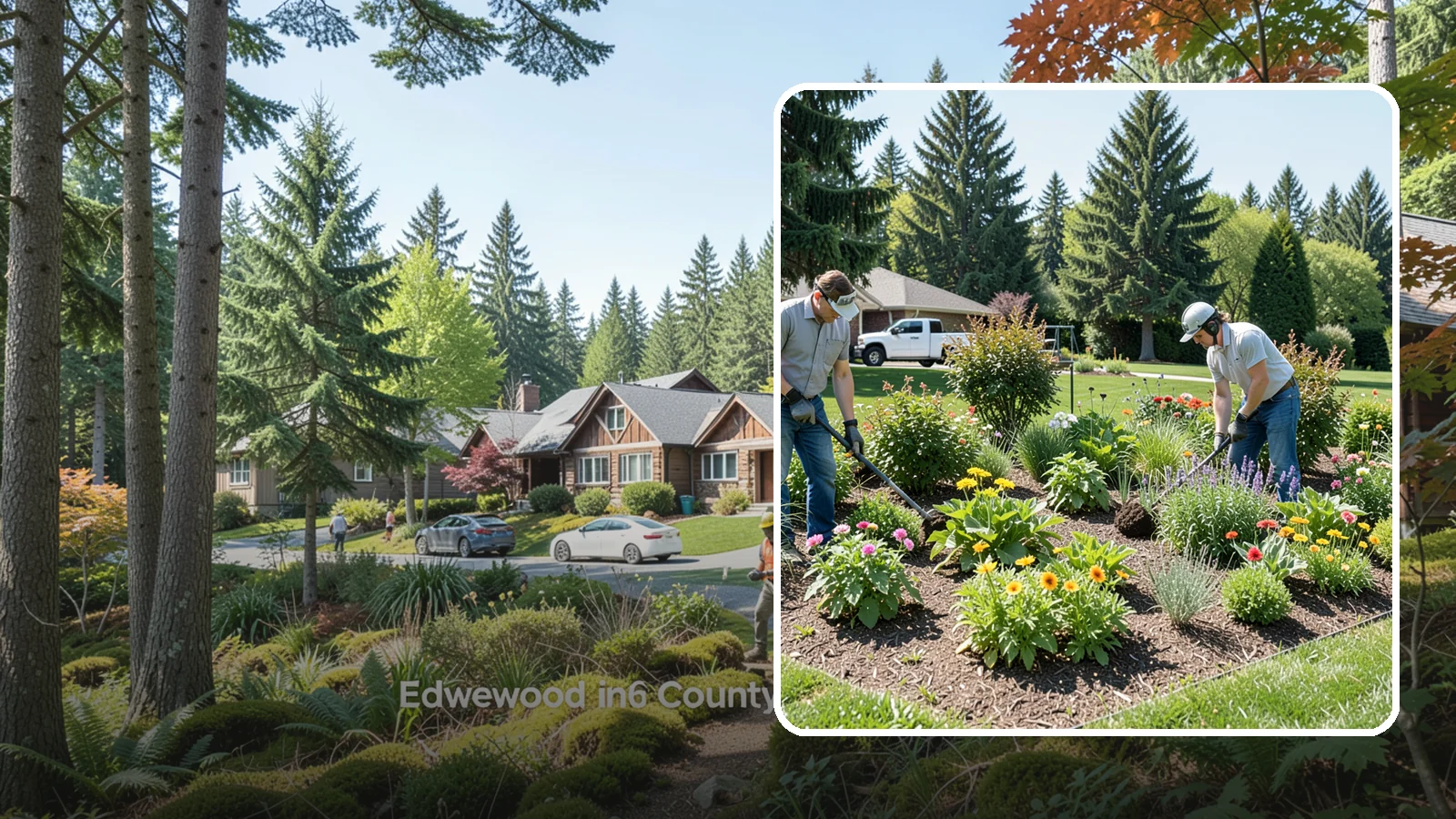 Pollinator Garden Installation in Edgewood, Pierce County, WA - Nectar-rich gardens designed to attract and support bees, butterflies, and hummingbirds.