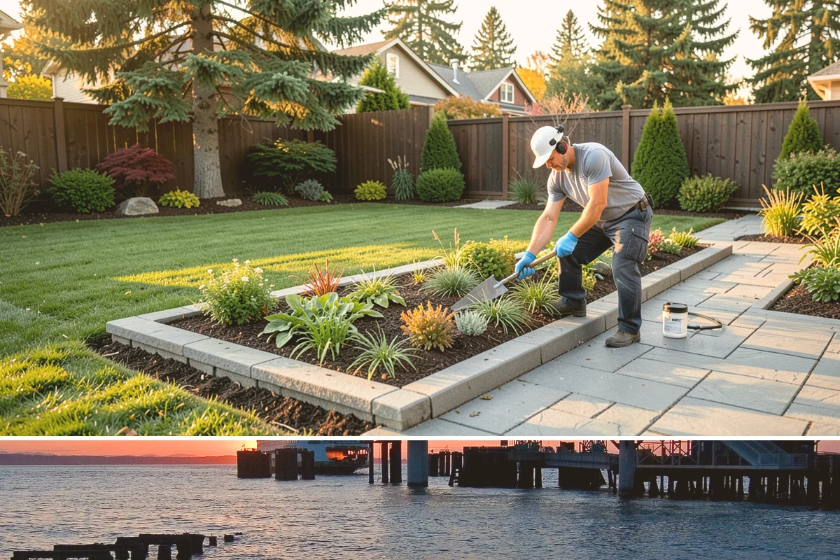 Pollinator Garden Installation in Edmonds, Snohomish County, WA - Best planted in spring or fall