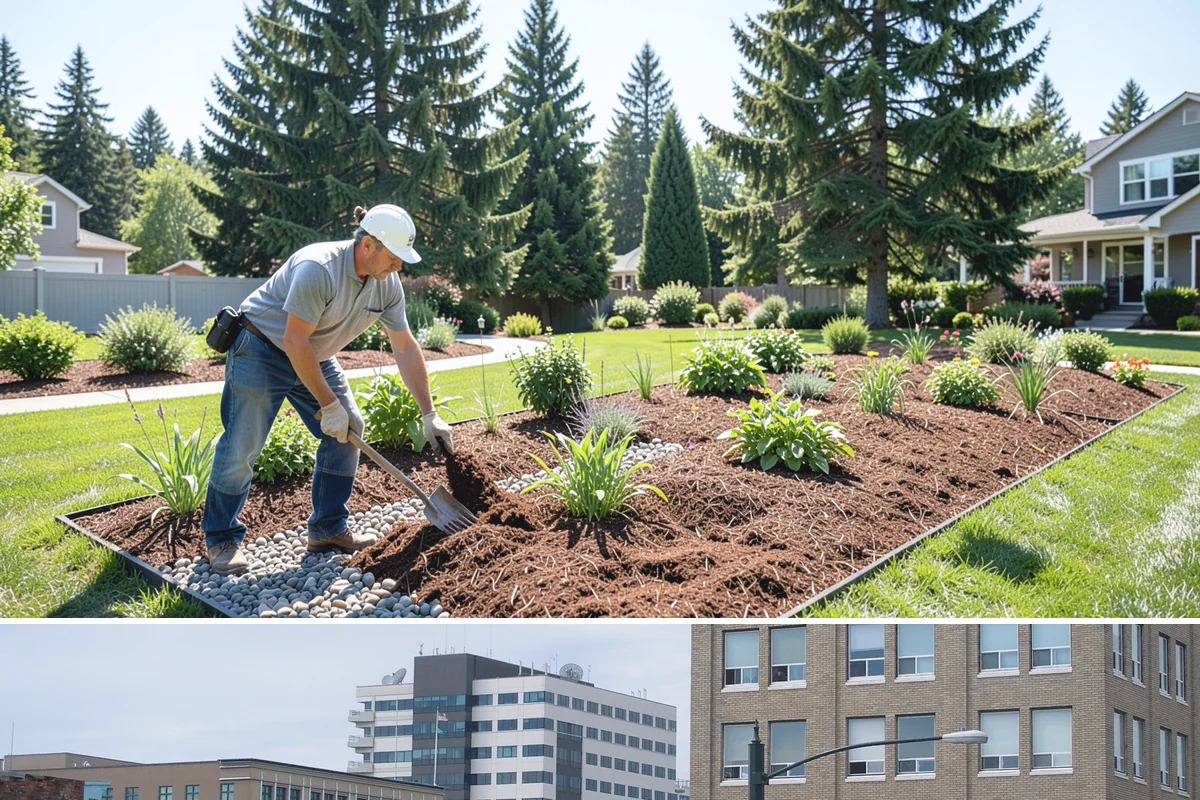 Pollinator Garden Installation in Everett, Snohomish County, WA - Best planted in spring or fall