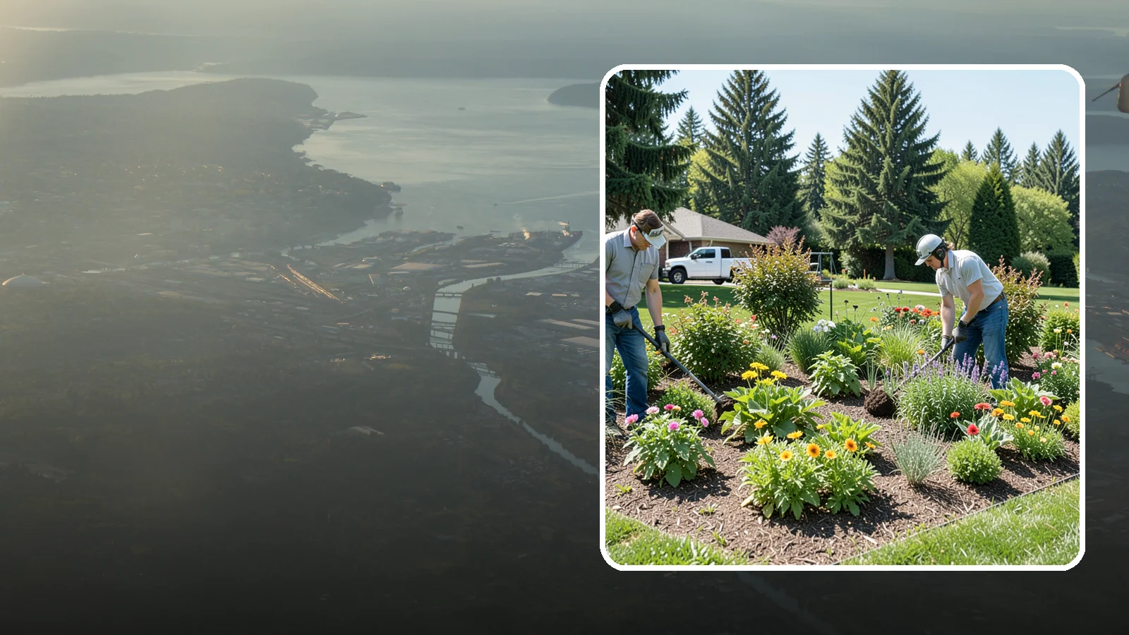 Pollinator Garden Installation in Fife, Pierce County, WA - Nectar-rich gardens designed to attract and support bees, butterflies, and hummingbirds.