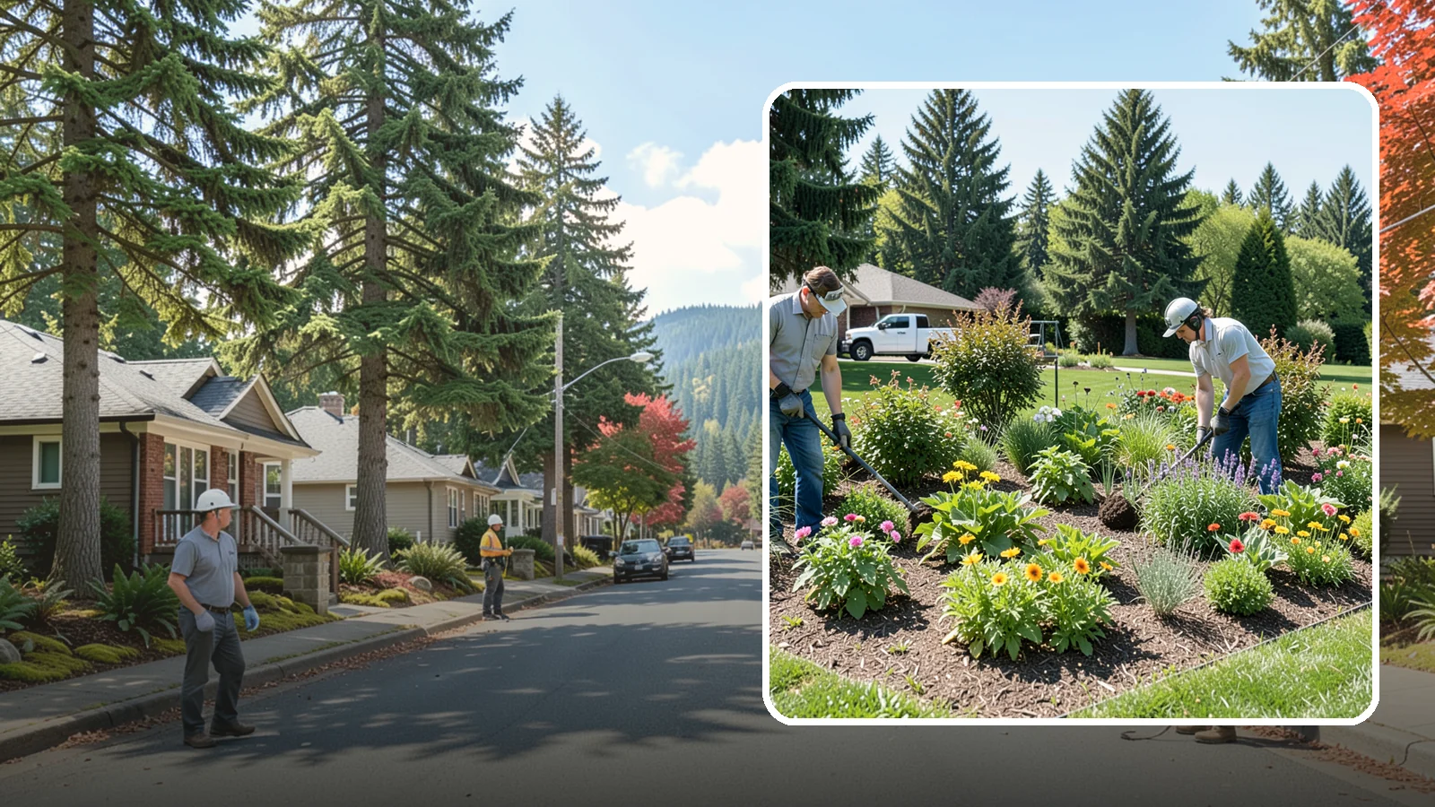 Pollinator Garden Installation in Hunts Point, King County, WA - Nectar-rich gardens designed to attract and support bees, butterflies, and hummingbirds.