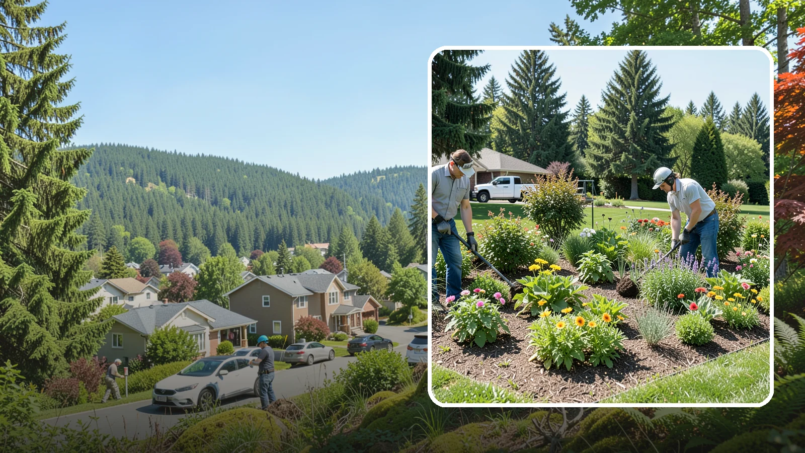 Pollinator Garden Installation in Index, Snohomish County, WA - Nectar-rich gardens designed to attract and support bees, butterflies, and hummingbirds.