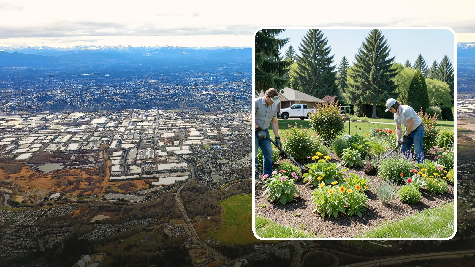 Pollinator Garden Installation in Kent, King County, WA - Nectar-rich gardens designed to attract and support bees, butterflies, and hummingbirds.
