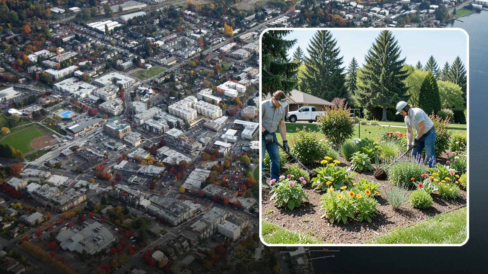 Pollinator Garden Installation in Kirkland, King County, WA - Nectar-rich gardens designed to attract and support bees, butterflies, and hummingbirds.